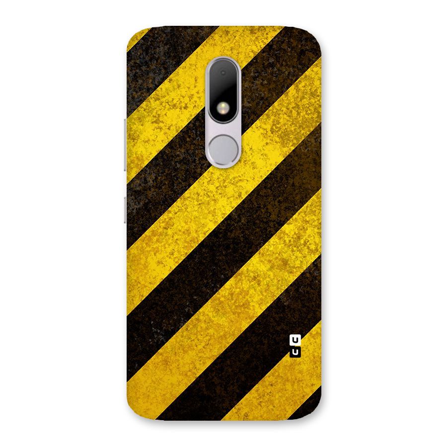 Diagonal Road Pattern Back Case for Moto M