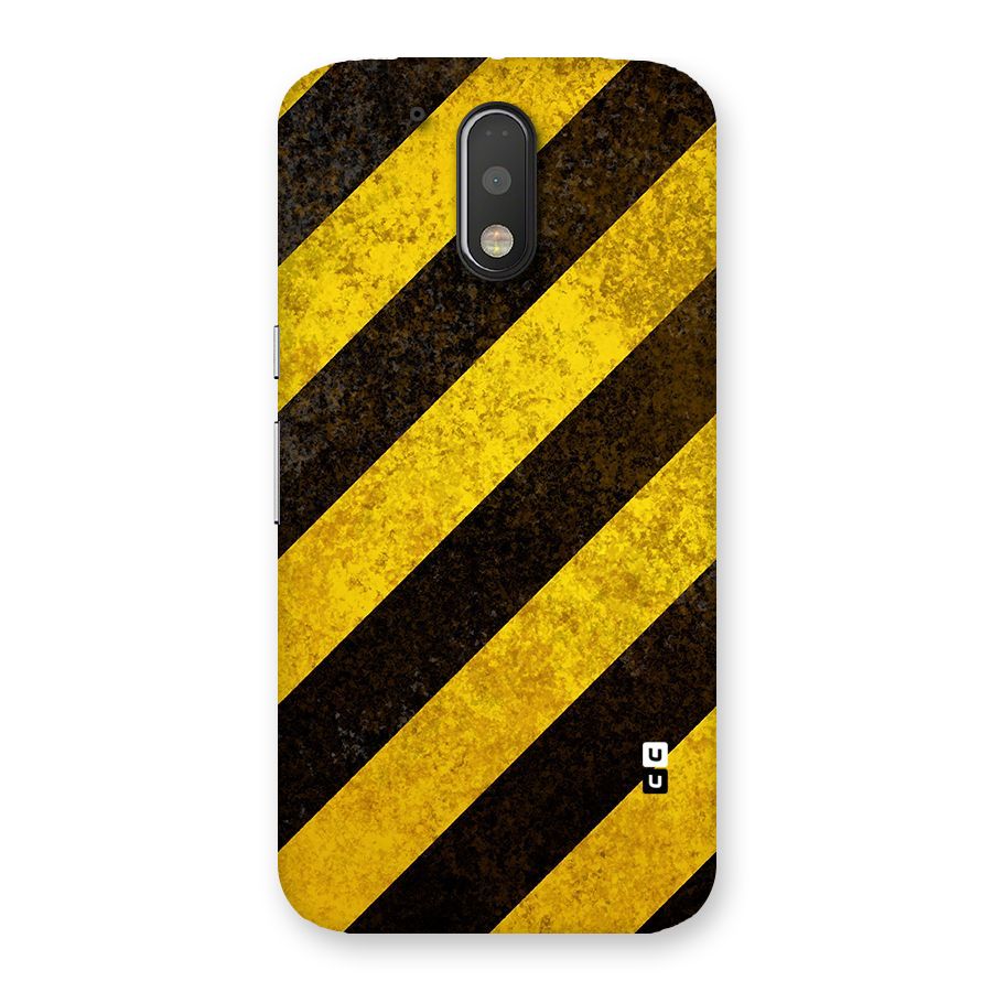 Diagonal Road Pattern Back Case for Motorola Moto G4 Plus