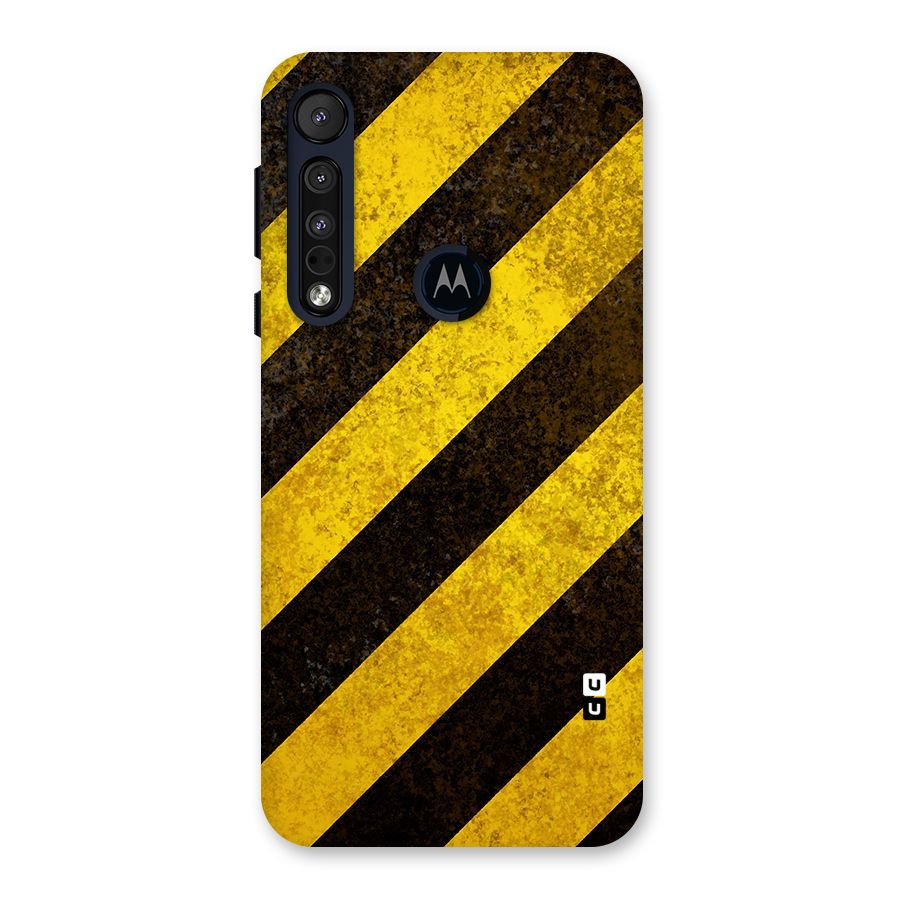 Diagonal Road Pattern Back Case for Motorola One Macro