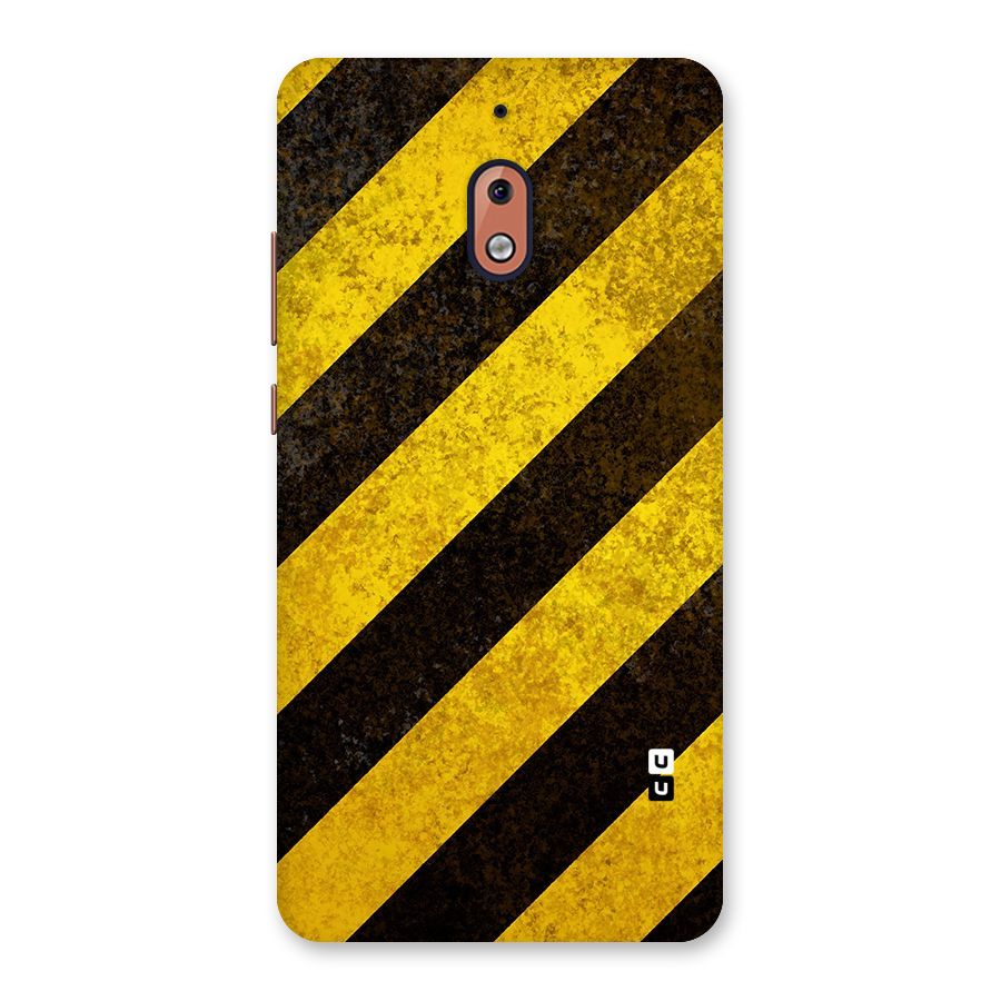 Diagonal Road Pattern Back Case for Nokia 2.1