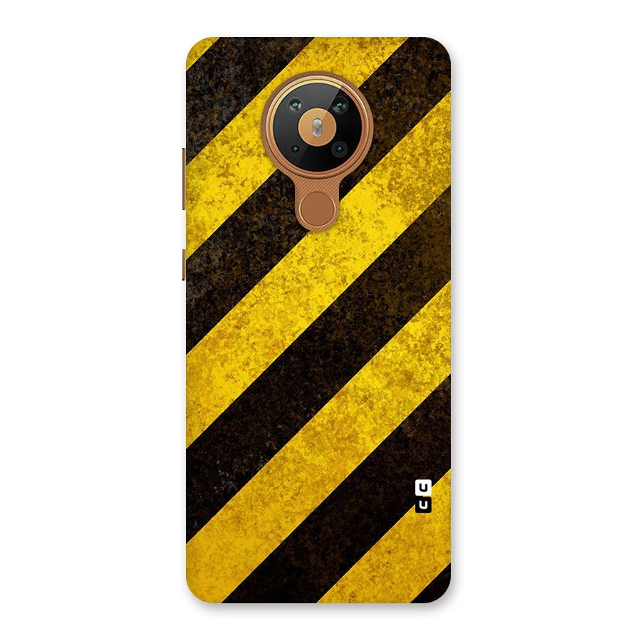 Diagonal Road Pattern Back Case for Nokia 5.3
