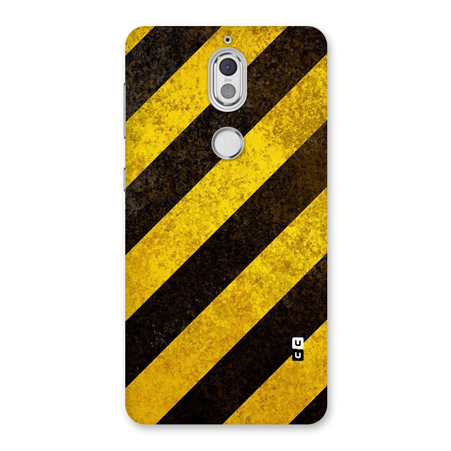 Diagonal Road Pattern Back Case for Nokia 7