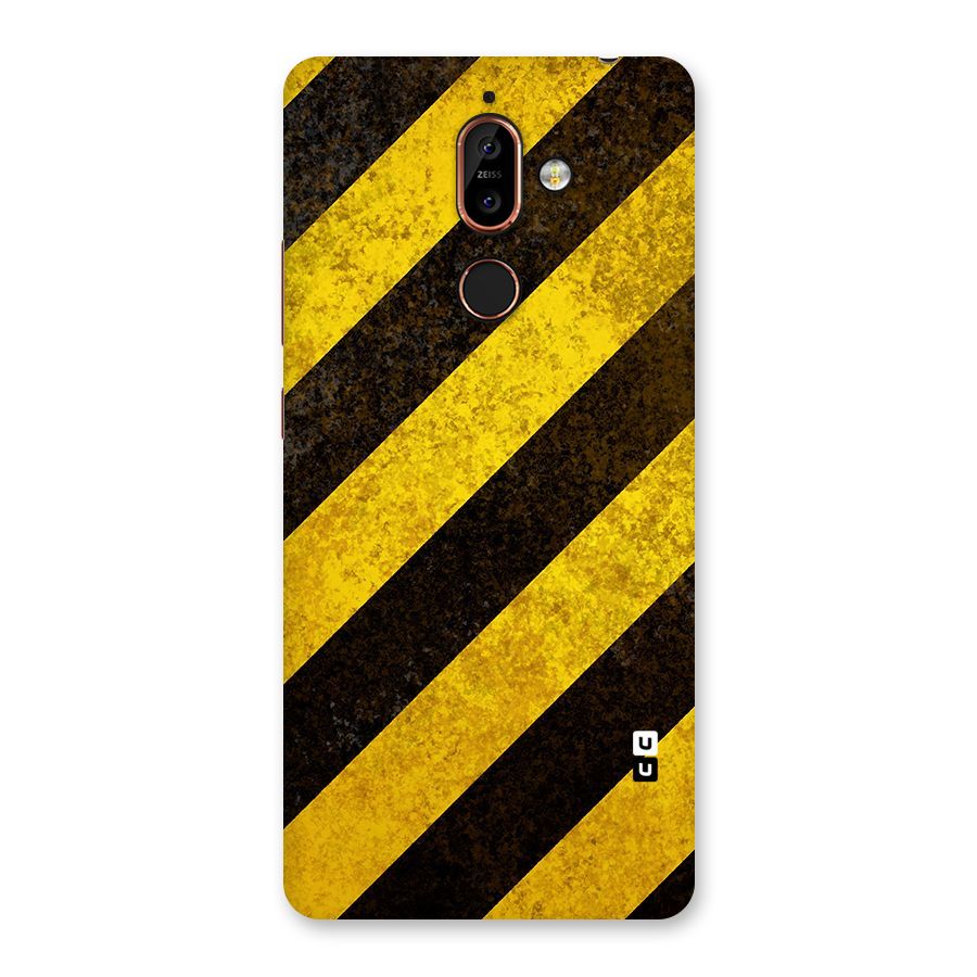 Diagonal Road Pattern Back Case for Nokia 7 Plus