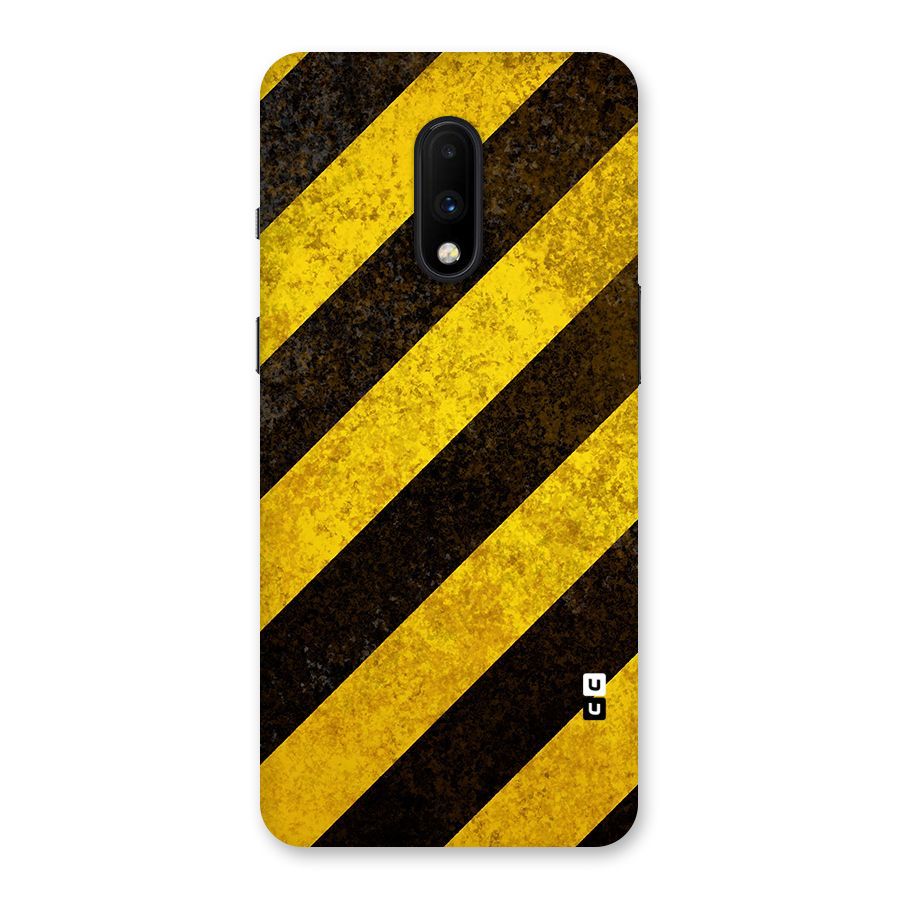Diagonal Road Pattern Back Case for OnePlus 7