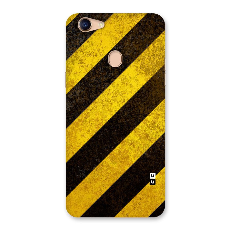 Diagonal Road Pattern Back Case for Oppo F5 Youth
