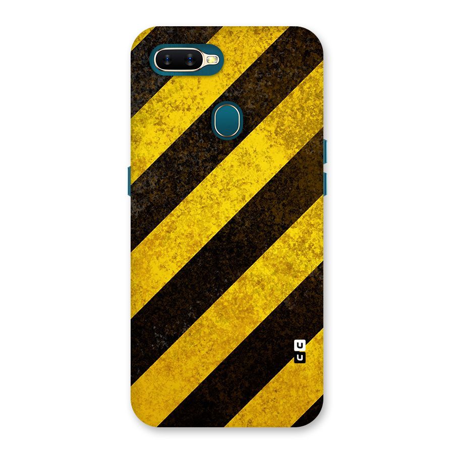 Diagonal Road Pattern Back Case for Oppo A11k