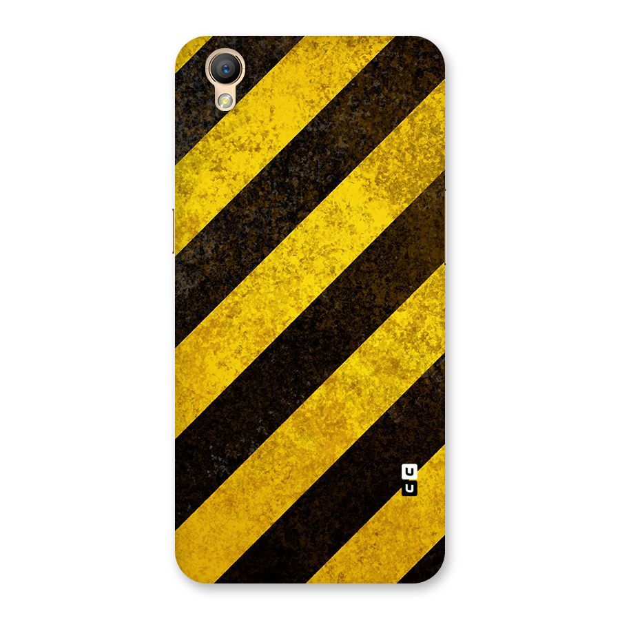 Diagonal Road Pattern Back Case for Oppo A37