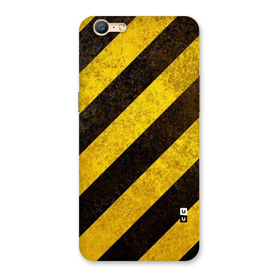 Diagonal Road Pattern Back Case for Oppo A57