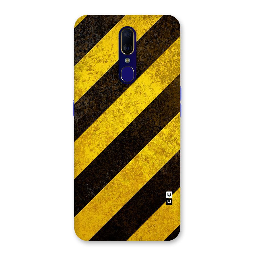 Diagonal Road Pattern Back Case for Oppo A9