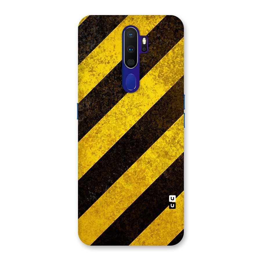 Diagonal Road Pattern Back Case for Oppo A9 (2020)