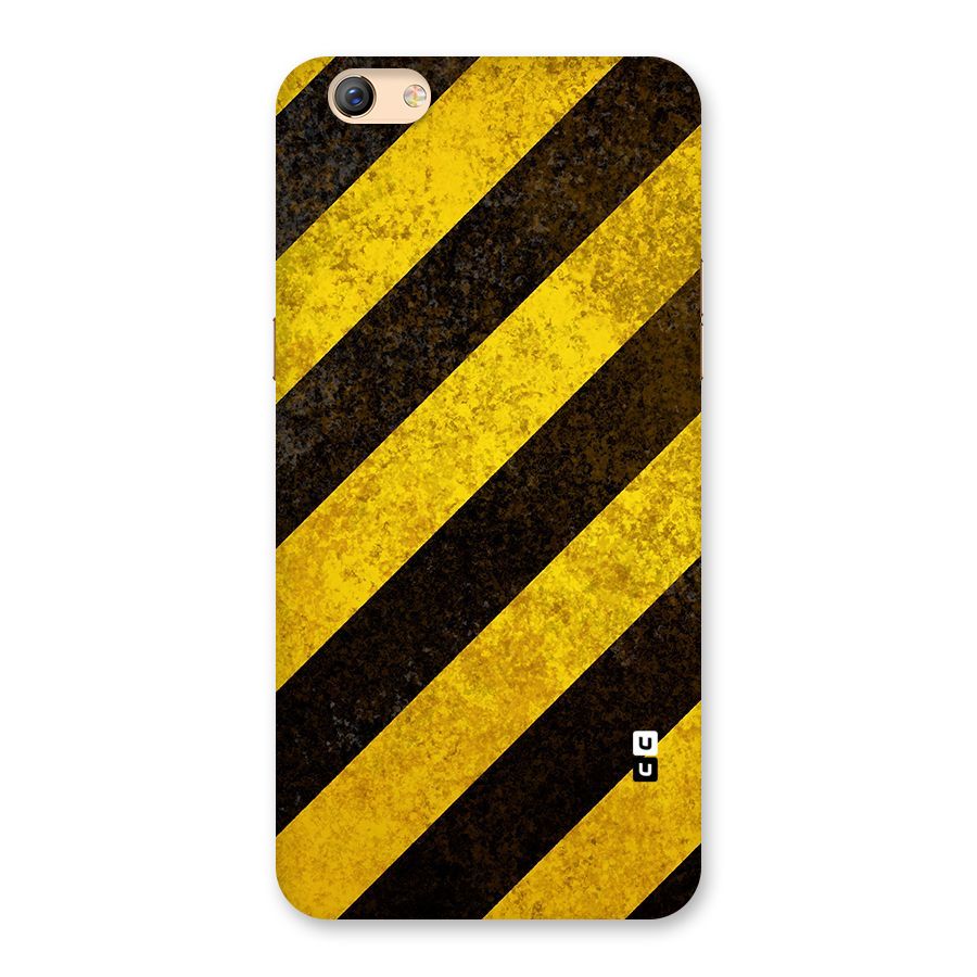 Diagonal Road Pattern Back Case for Oppo F3 Plus