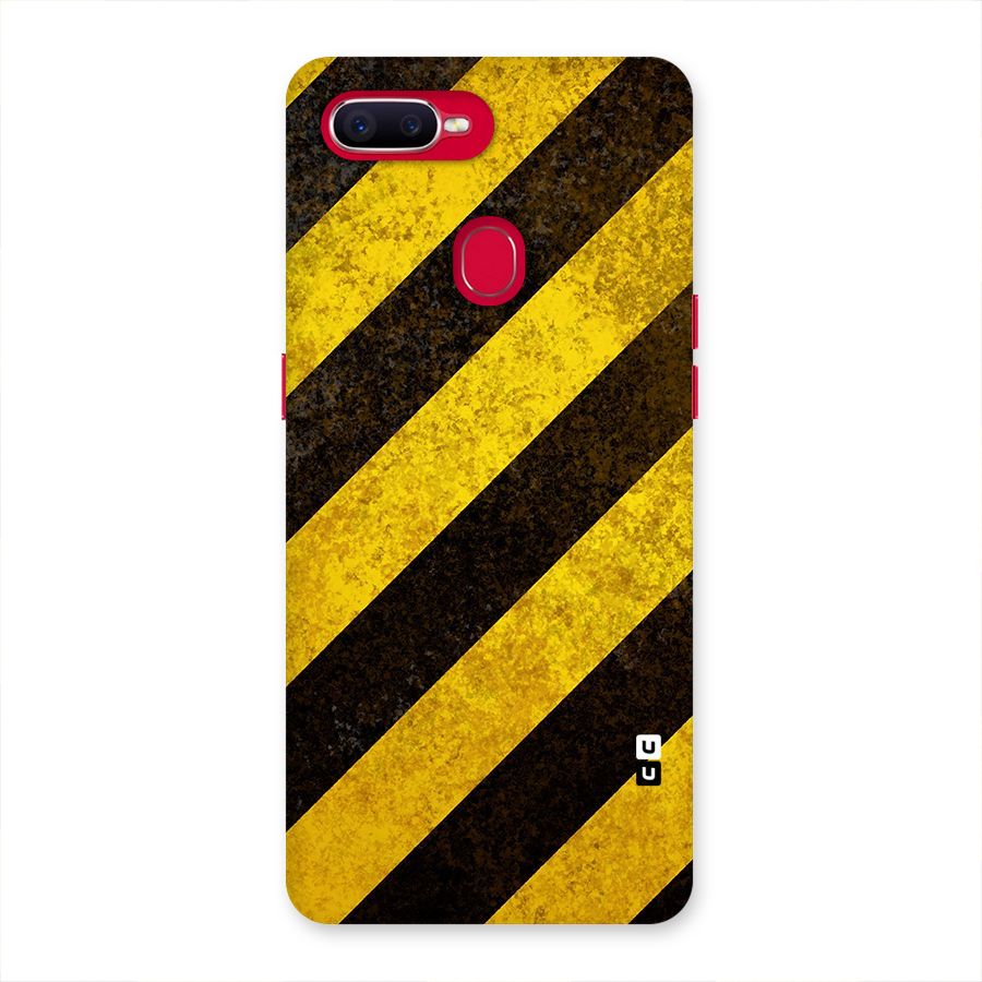 Diagonal Road Pattern Back Case for Oppo F9 Pro