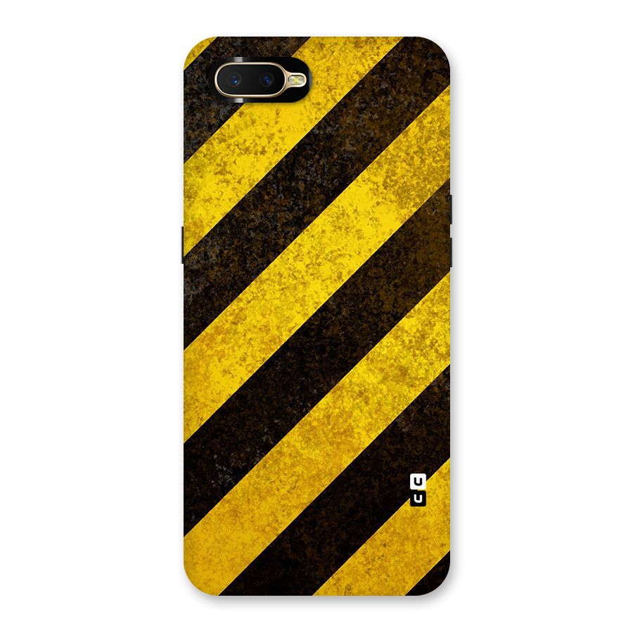 Diagonal Road Pattern Back Case for Oppo K1