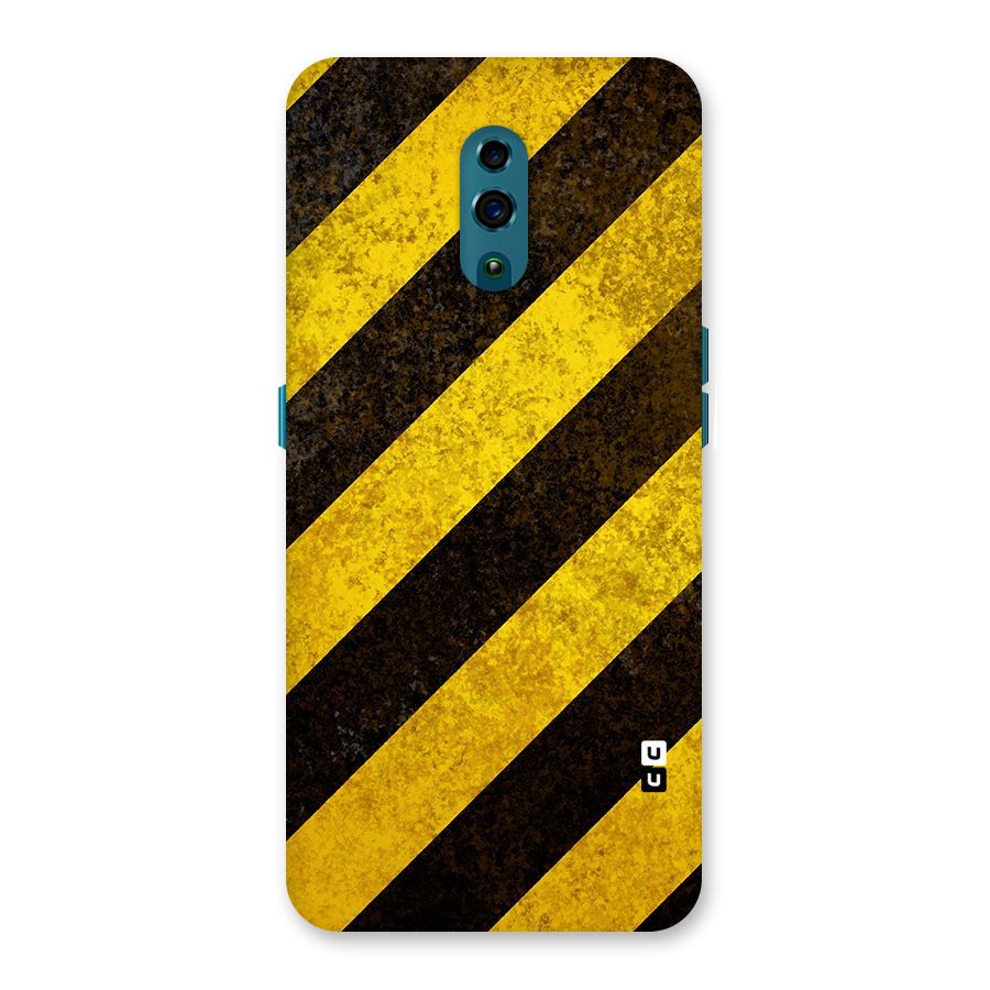 Diagonal Road Pattern Back Case for Oppo Reno