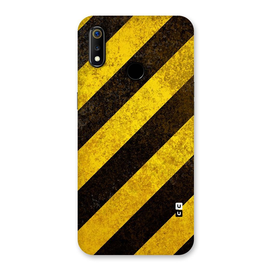 Diagonal Road Pattern Back Case for Realme 3