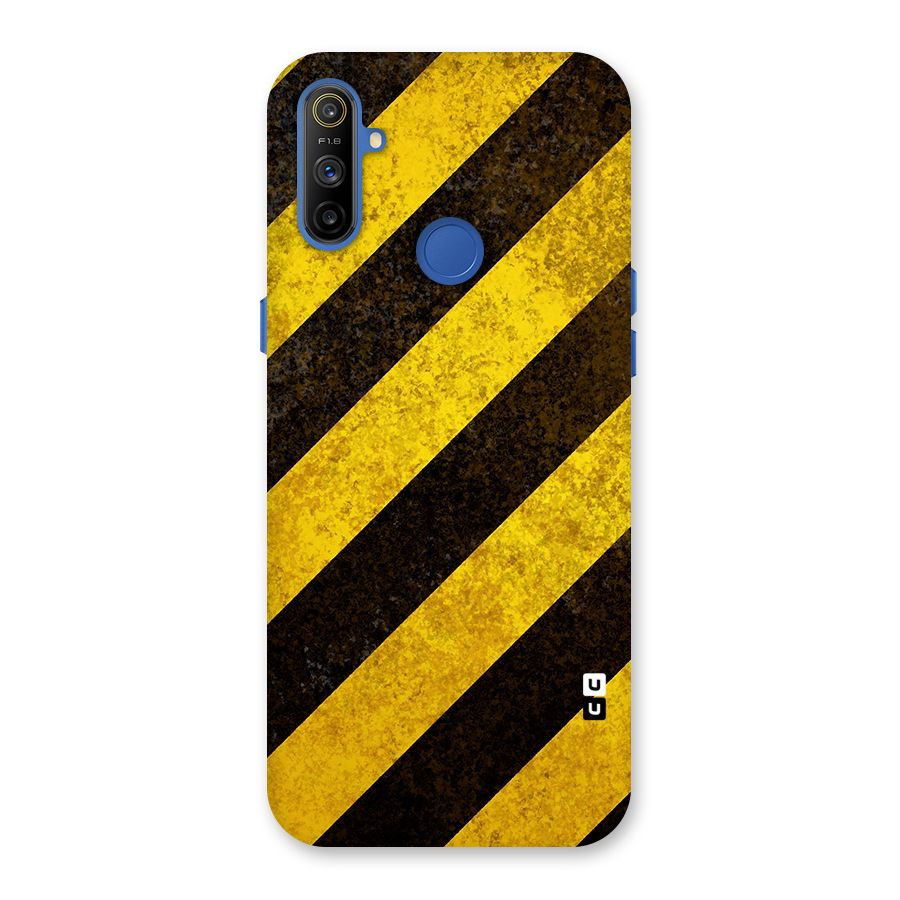 Diagonal Road Pattern Back Case for Realme Narzo 10A
