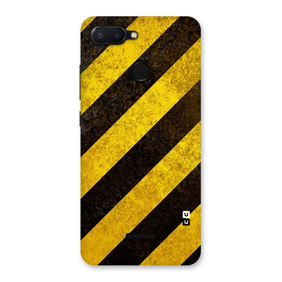 Diagonal Road Pattern Back Case for Redmi 6
