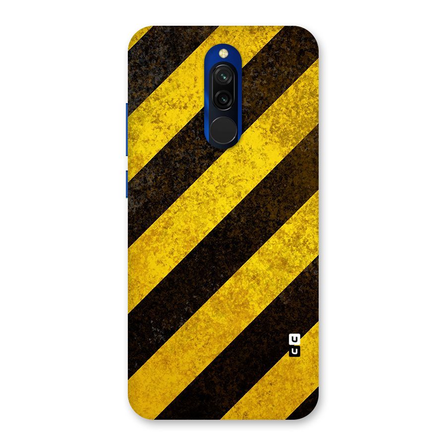 Diagonal Road Pattern Back Case for Redmi 8