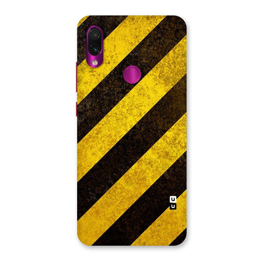 Diagonal Road Pattern Back Case for Redmi Note 7 Pro