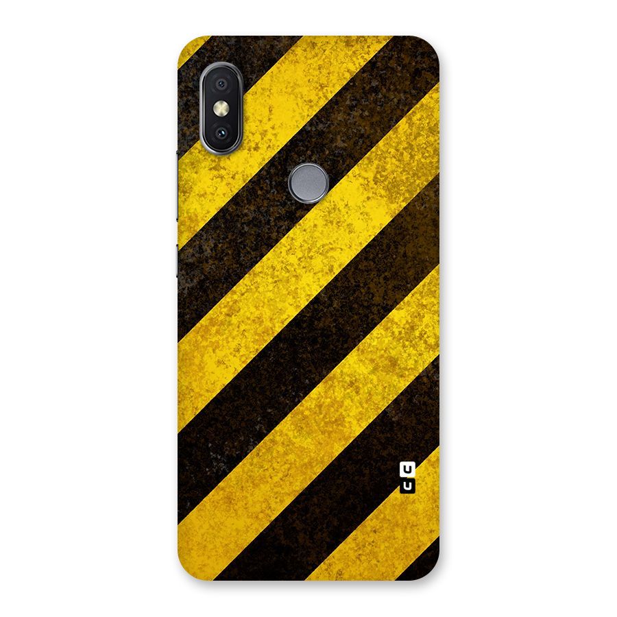 Diagonal Road Pattern Back Case for Redmi Y2