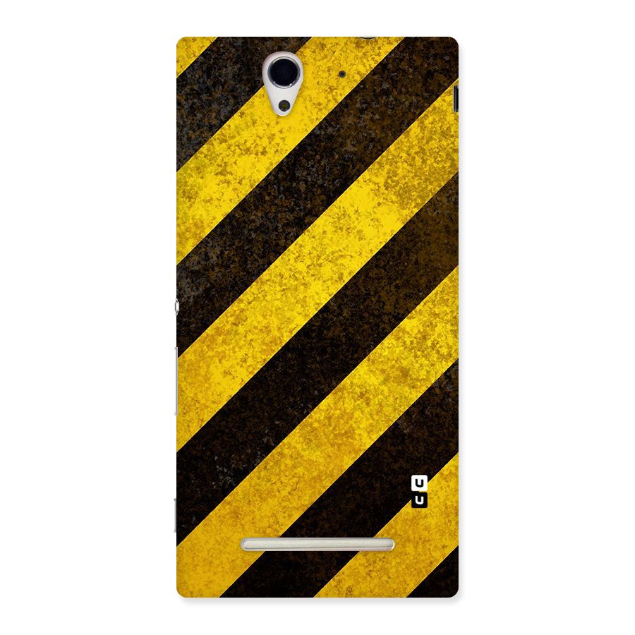 Diagonal Road Pattern Back Case for Sony Xperia C3