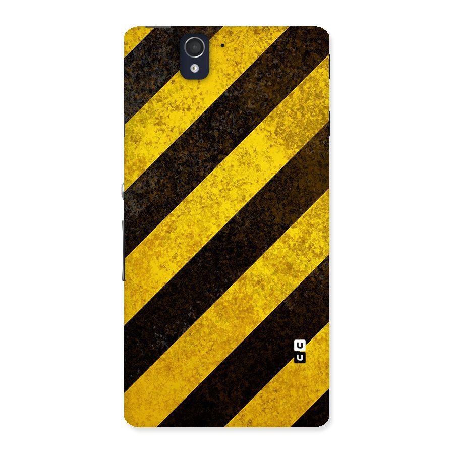 Diagonal Road Pattern Back Case for Sony Xperia Z