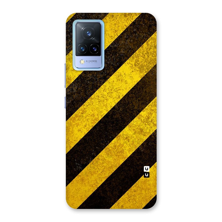 Diagonal Road Pattern Back Case for Vivo V21 5G