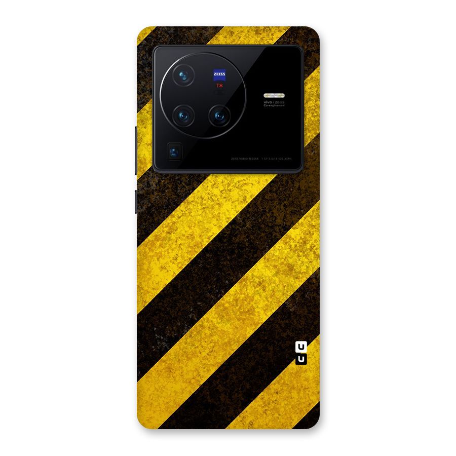 Diagonal Road Pattern Back Case for Vivo X80 Pro