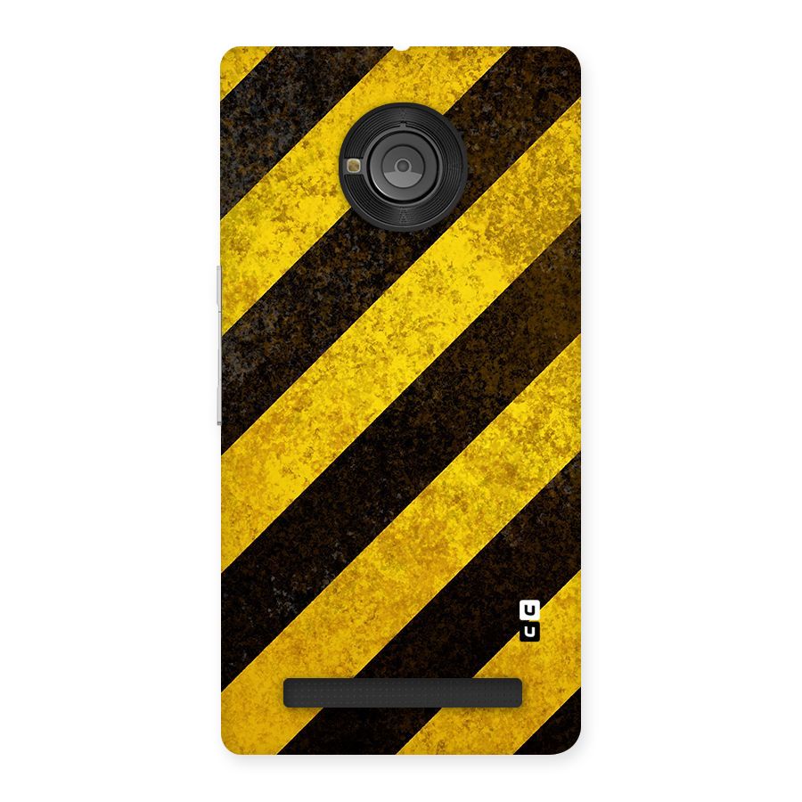 Diagonal Road Pattern Back Case for Yu Yunique