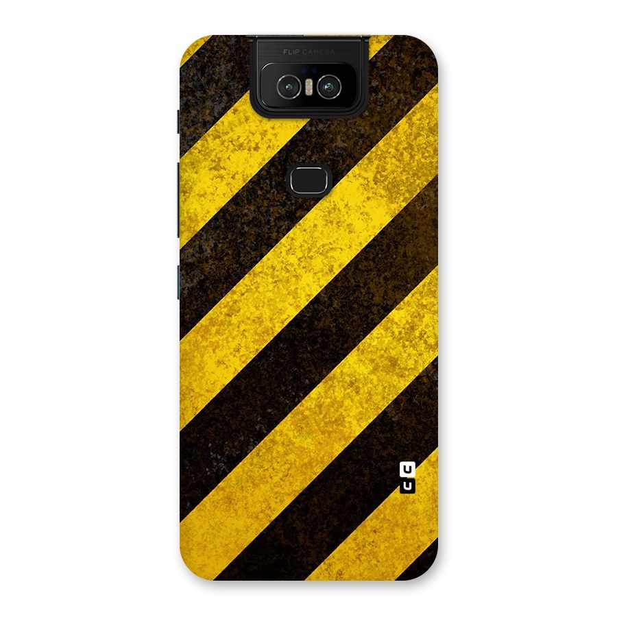 Diagonal Road Pattern Back Case for Zenfone 6z