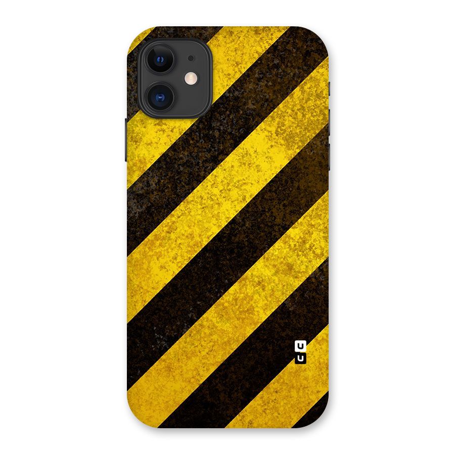 Diagonal Road Pattern Back Case for iPhone 11