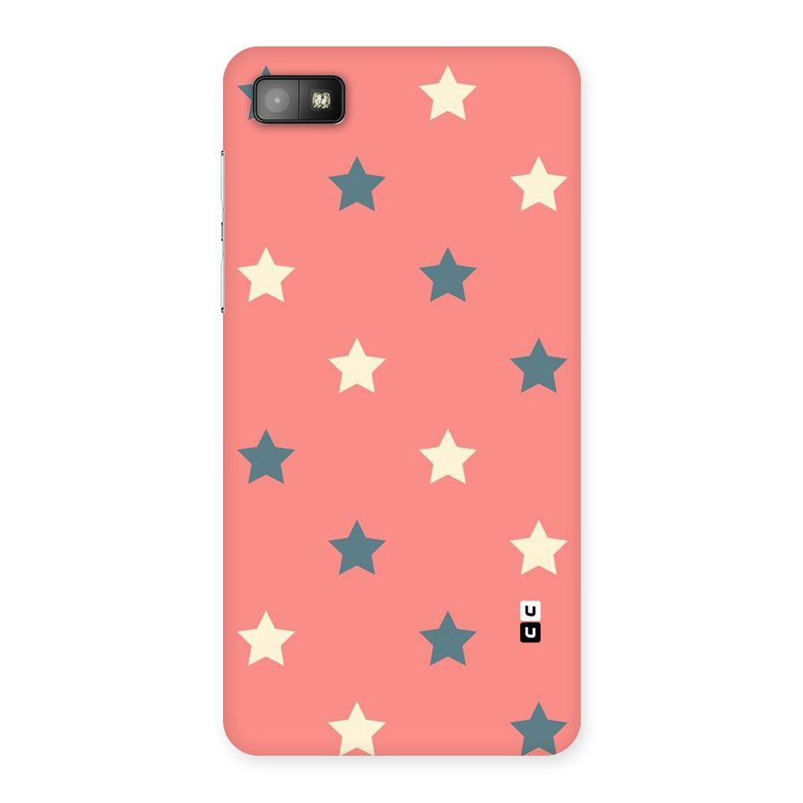 Diagonal Stars Back Case for Blackberry Z10
