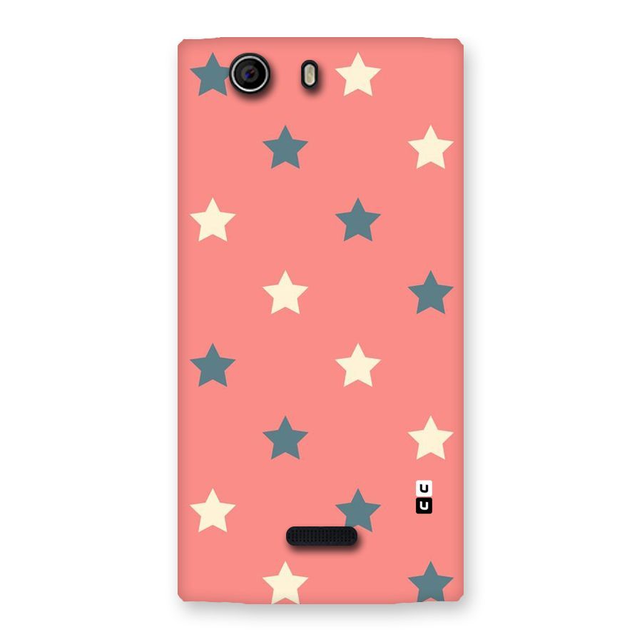 Diagonal Stars Back Case for Canvas Nitro 2 E311