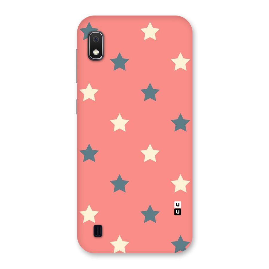 Diagonal Stars Back Case for Galaxy A10