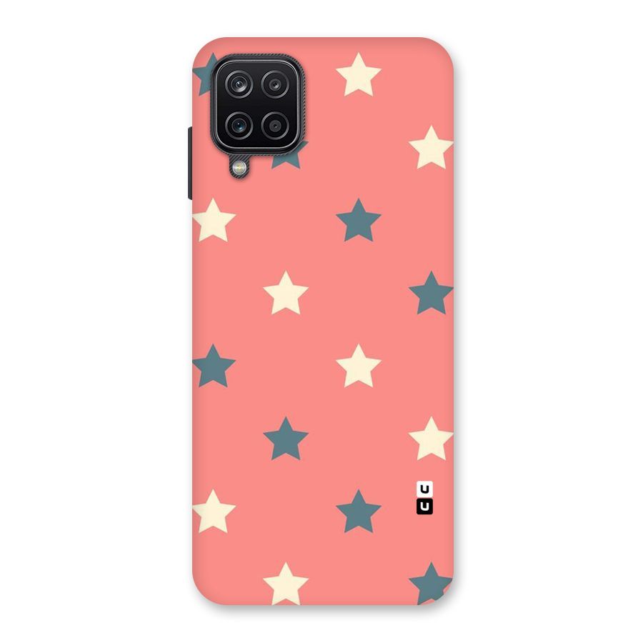 Diagonal Stars Back Case for Galaxy A12