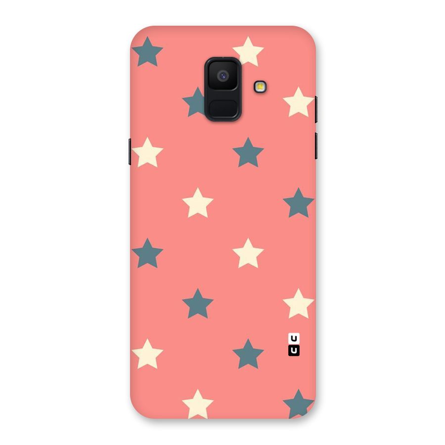 Diagonal Stars Back Case for Galaxy A6 (2018)
