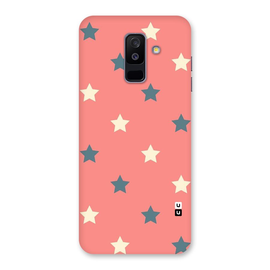 Diagonal Stars Back Case for Galaxy A6 Plus