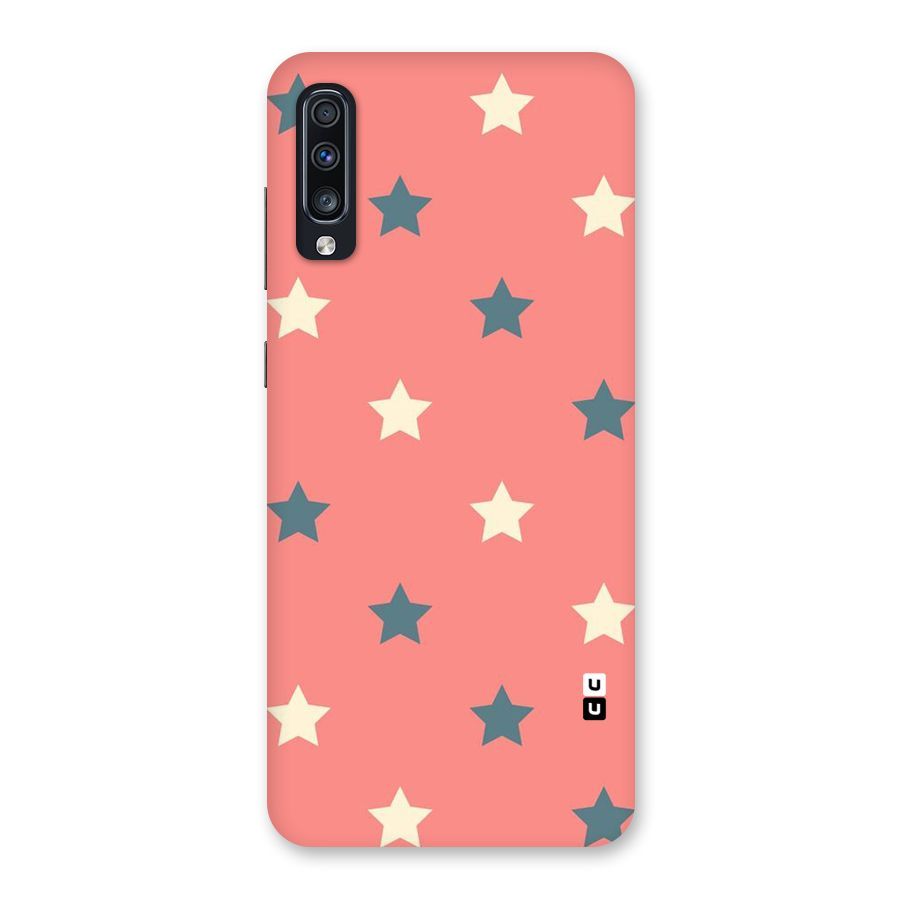 Diagonal Stars Back Case for Galaxy A70
