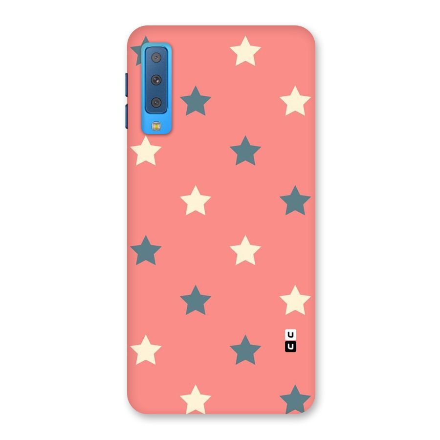 Diagonal Stars Back Case for Galaxy A7 (2018)