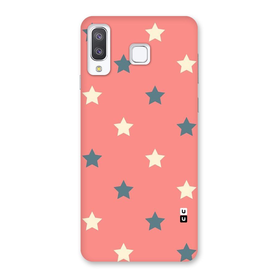 Diagonal Stars Back Case for Galaxy A8 Star