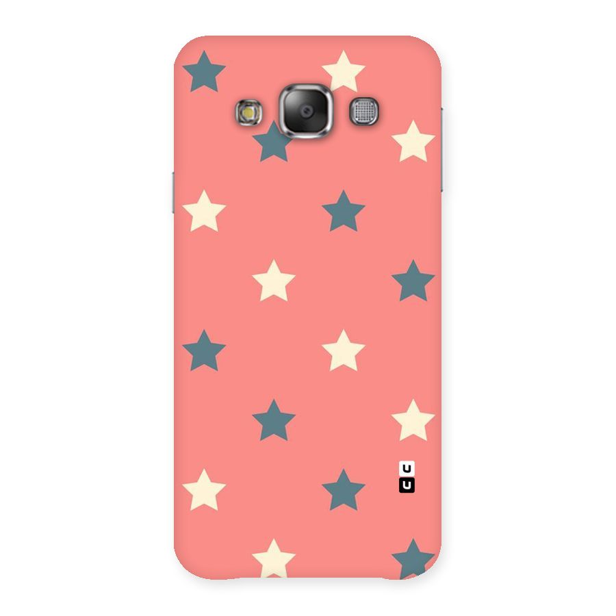 Diagonal Stars Back Case for Galaxy E7