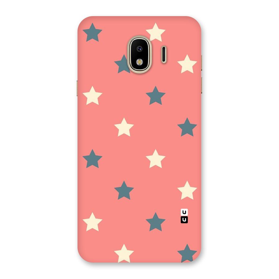 Diagonal Stars Back Case for Galaxy J4