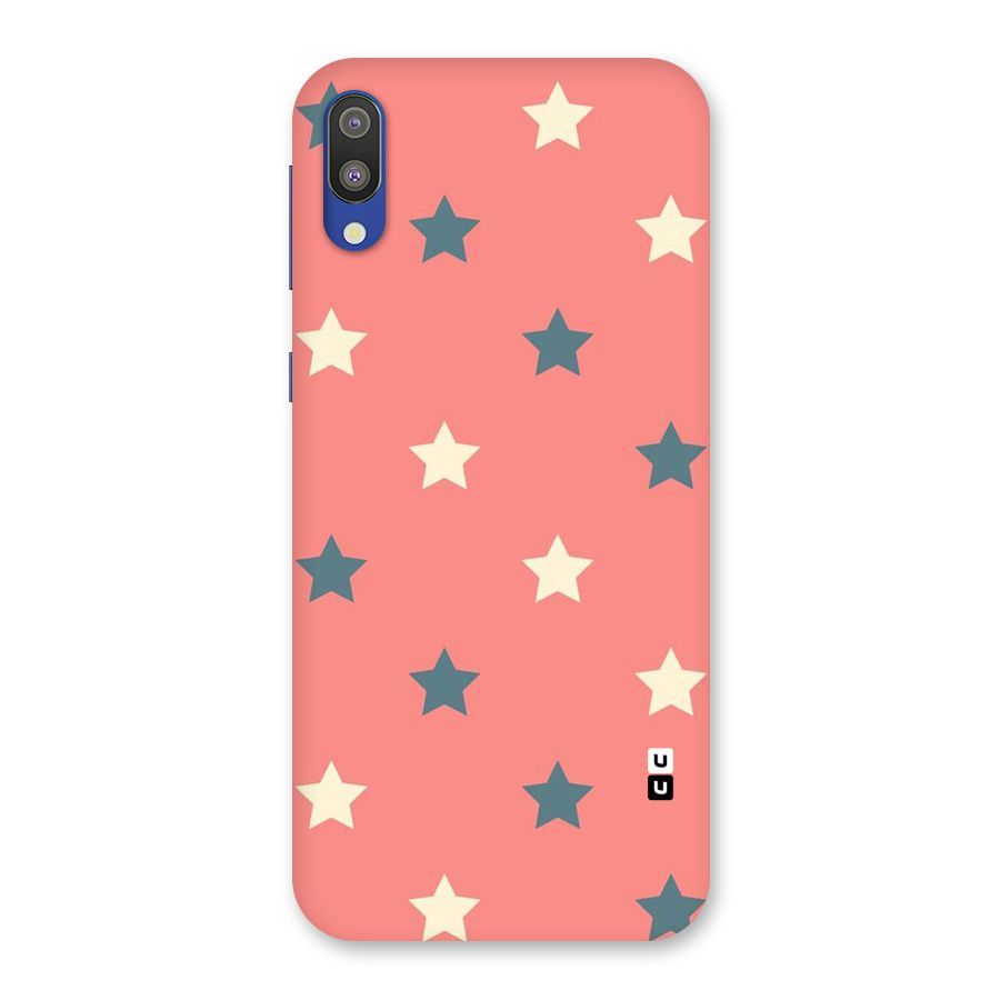 Diagonal Stars Back Case for Galaxy M10