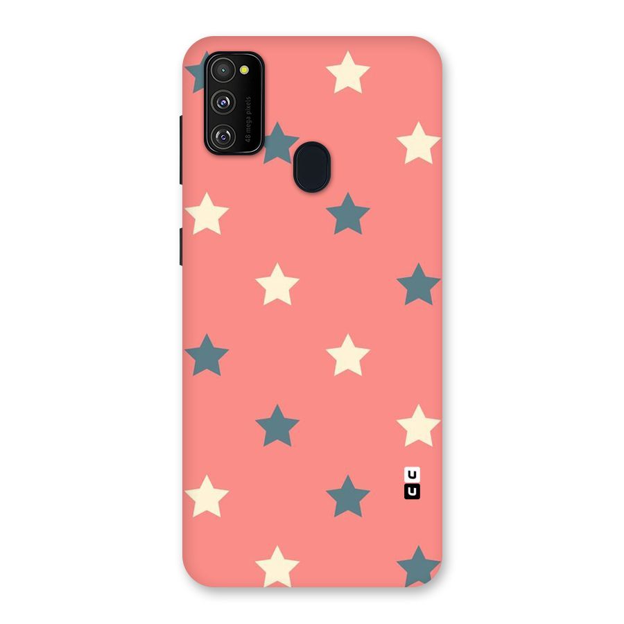 Diagonal Stars Back Case for Galaxy M30s