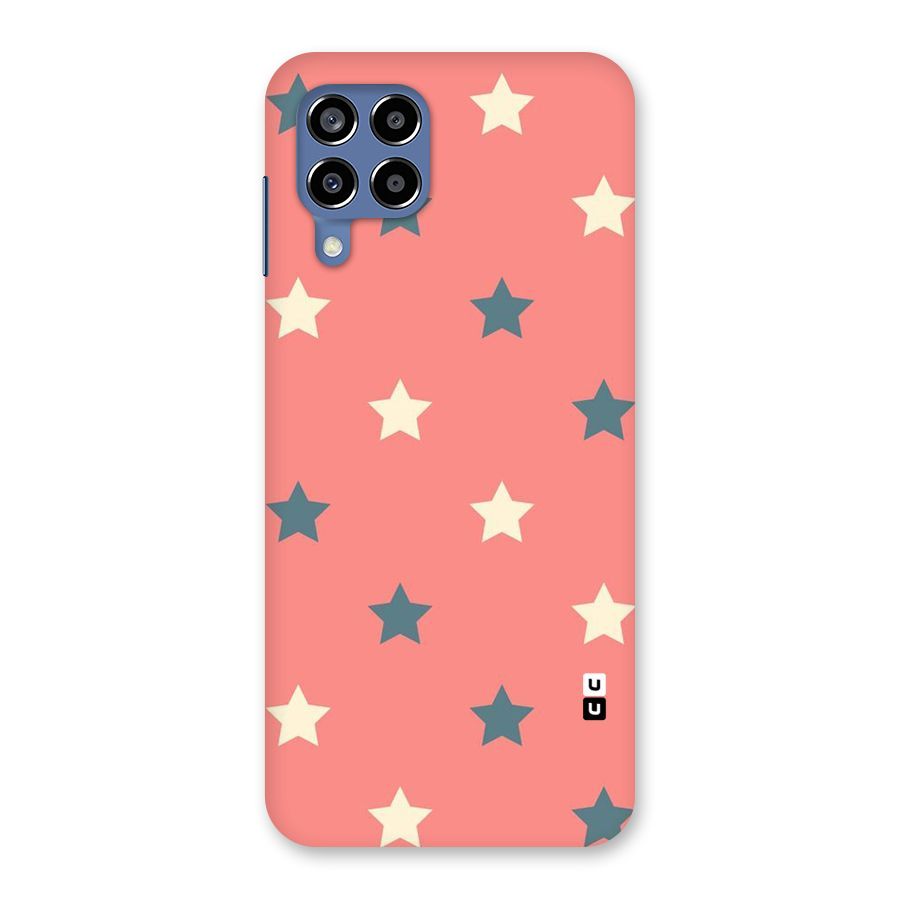 Diagonal Stars Back Case for Galaxy M53 5G