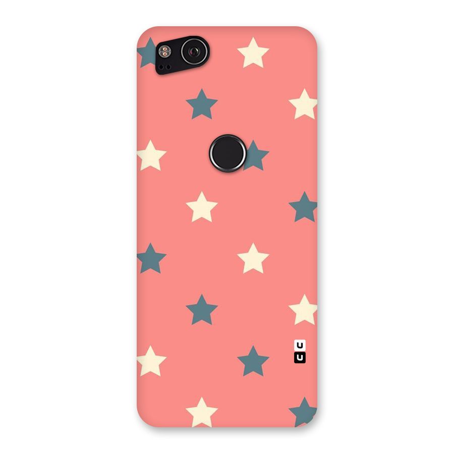 Diagonal Stars Back Case for Google Pixel 2