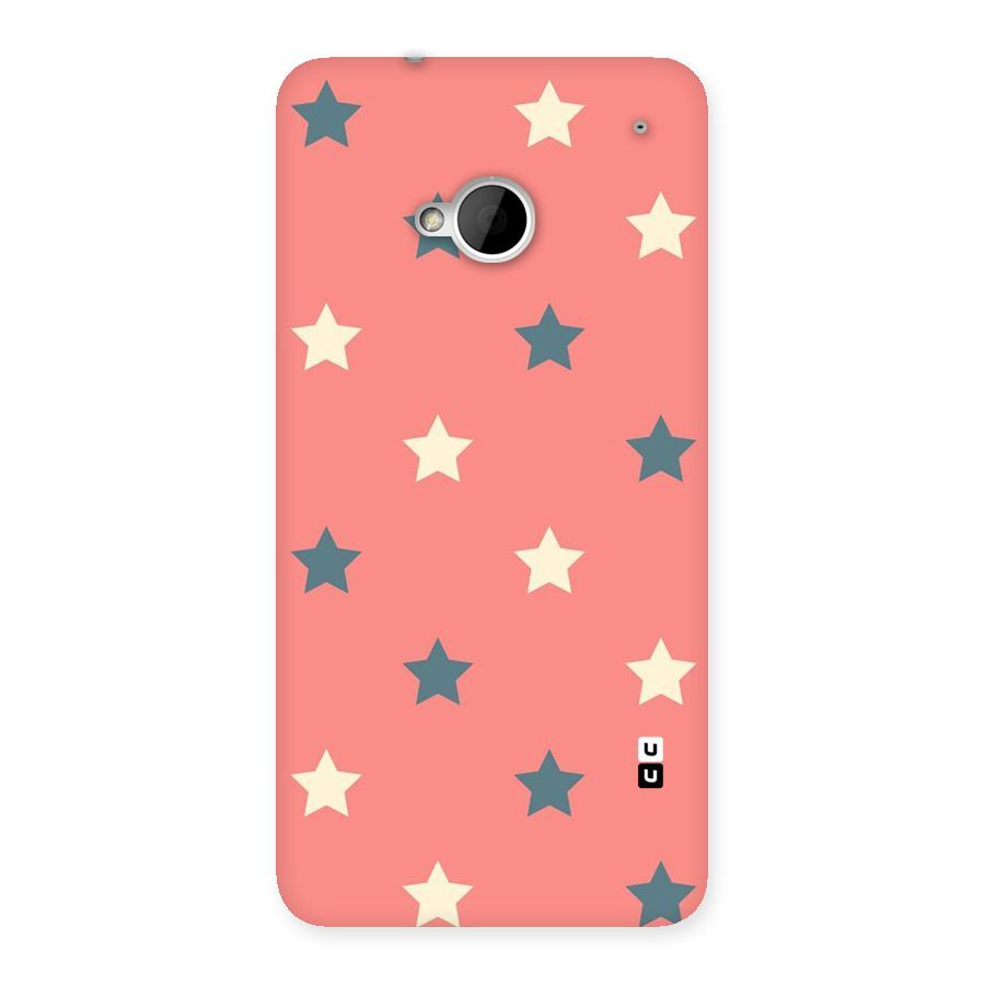 Diagonal Stars Back Case for HTC One M7