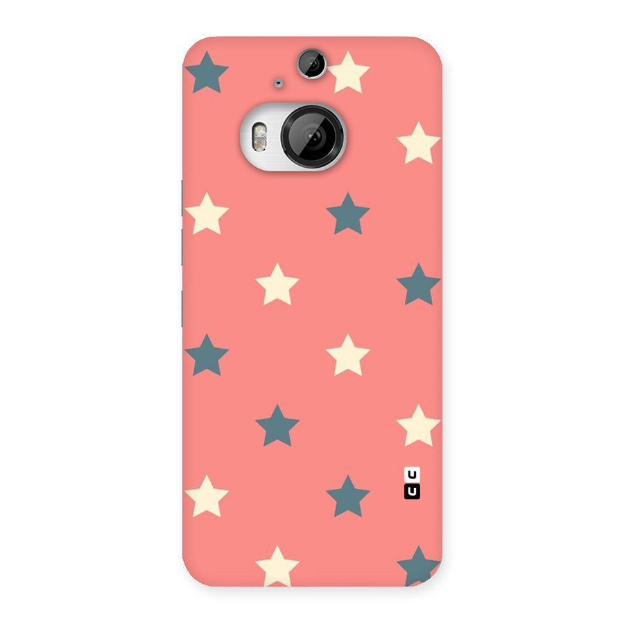 Diagonal Stars Back Case for HTC One M9 Plus