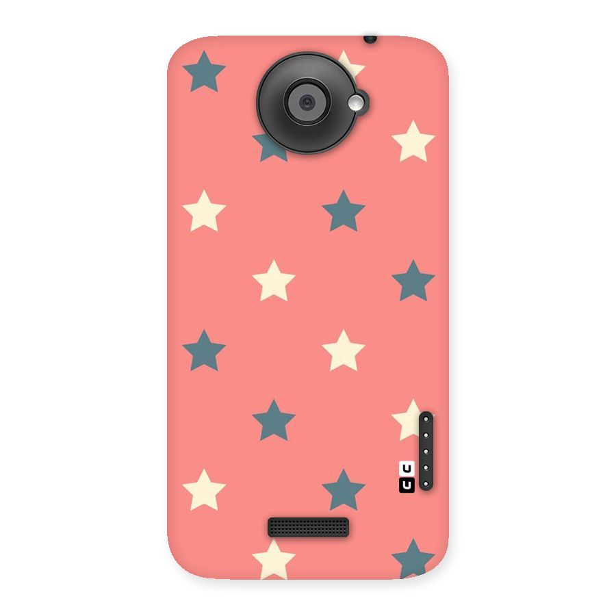 Diagonal Stars Back Case for HTC One X
