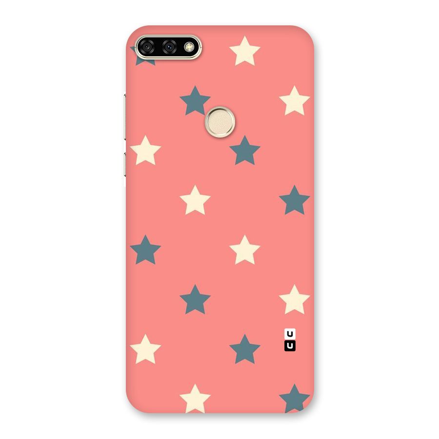 Diagonal Stars Back Case for Honor 7A